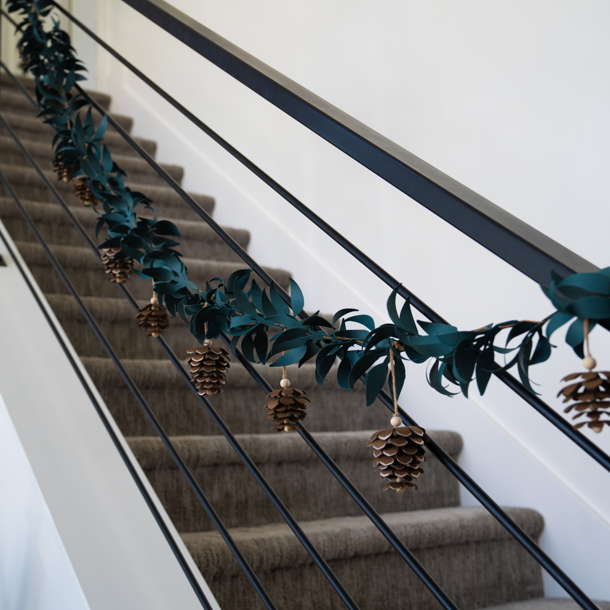 Pinecone & Sprig Garland