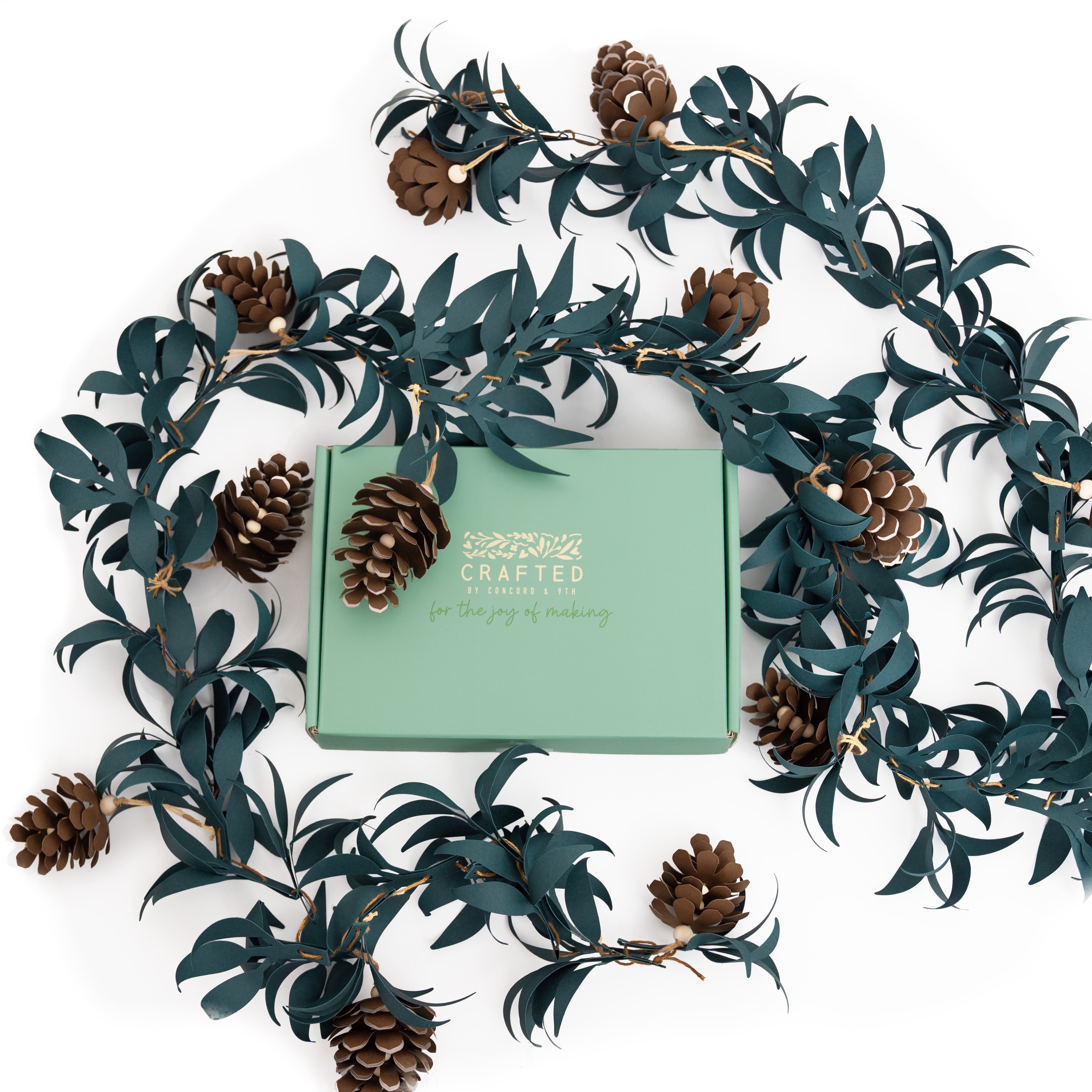 Pinecone & Sprig Garland