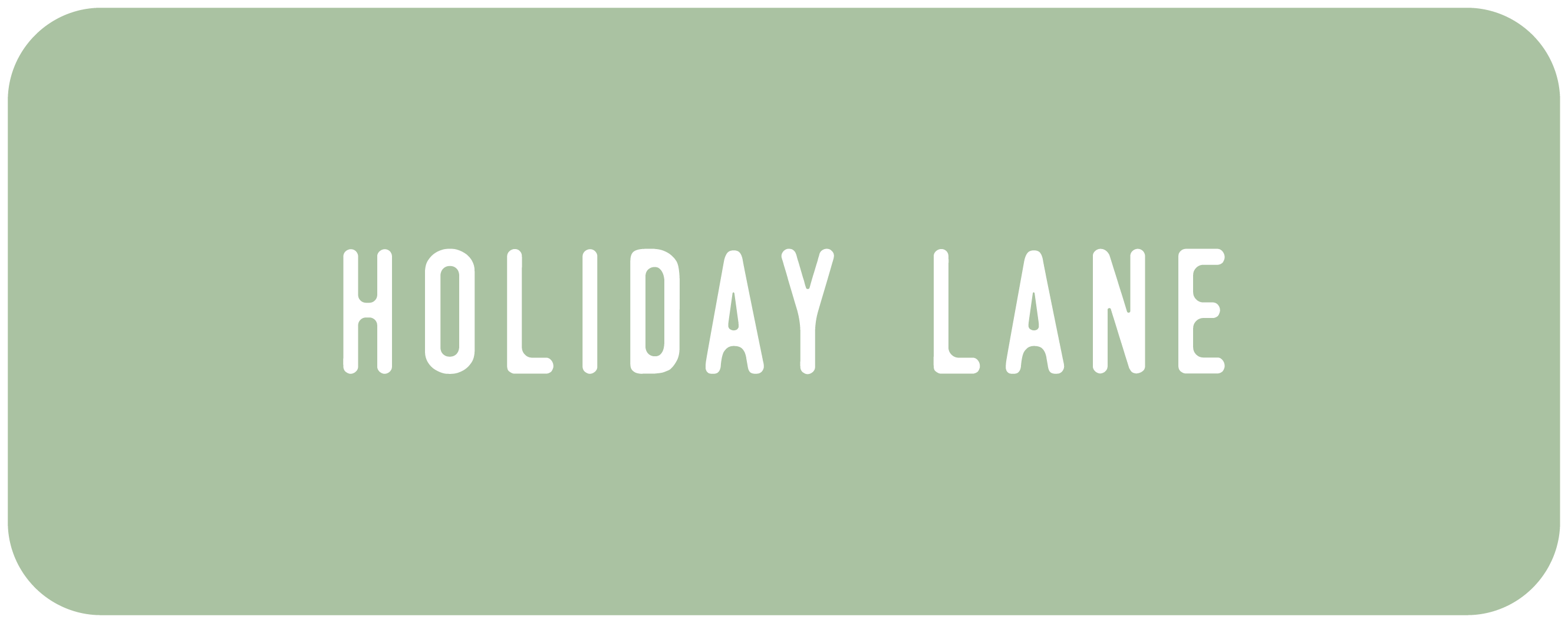 holiday lane tutorial button